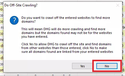 crawl offsite